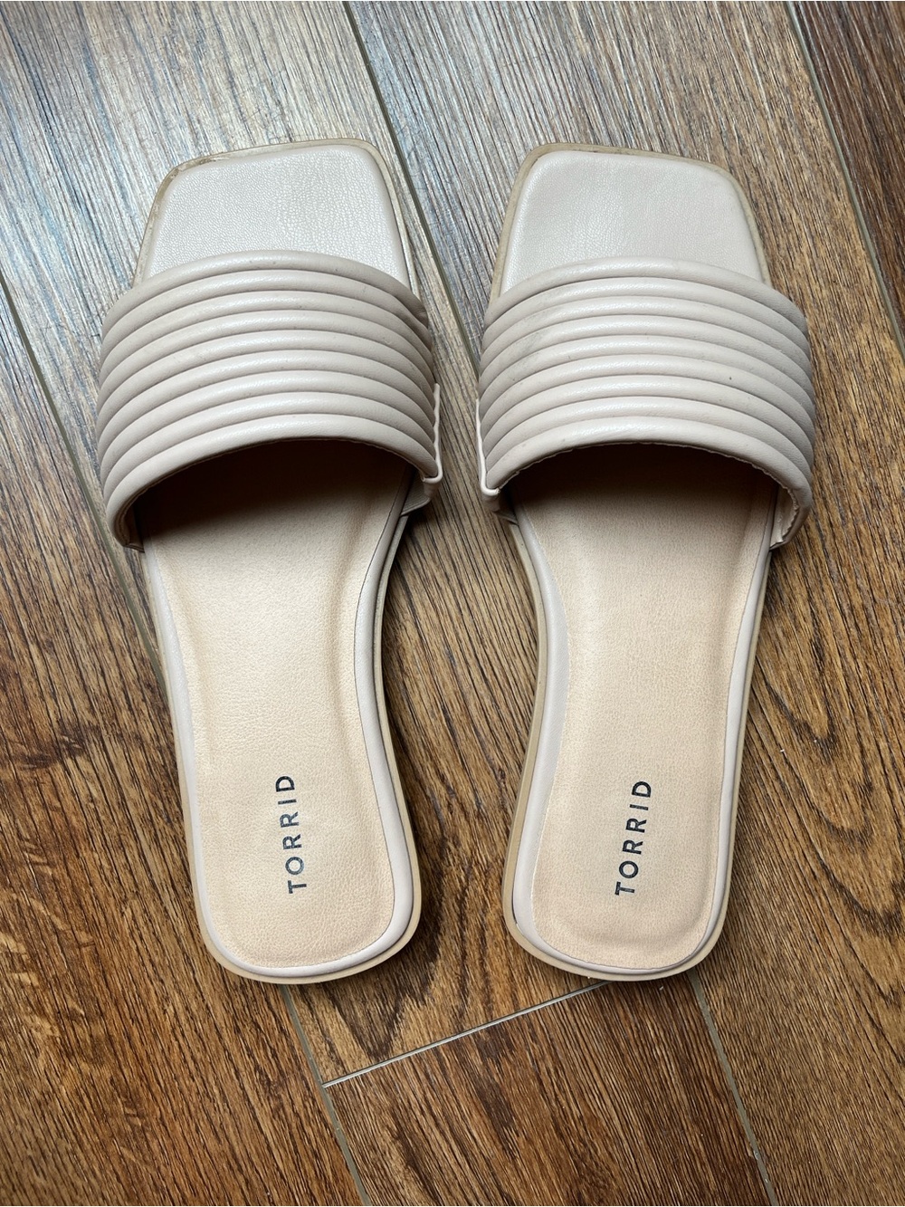 Torrid Nude Beige Women’s Sandals- Size 12W